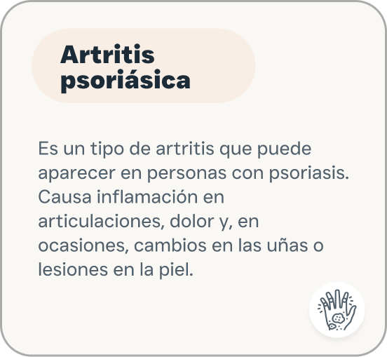 Artritis psoriásica.