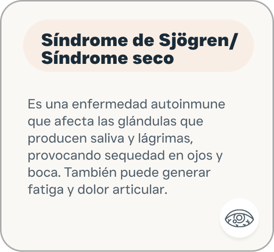 Síndrome seco.